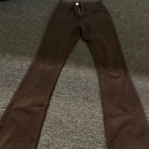 Brown jeans
